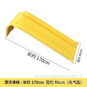 Inflatable Water <b>Slide</b> 170X48Cm PVC Outdoor Floating <b>Slide</b> For Children Swimming <b>Pool</b> Use - Product Image 2