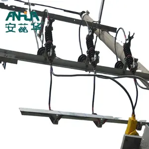 Various galvanized steel electrical cross arm 11kv/33kv low voltage cross arm