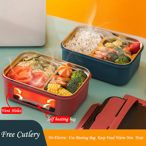 Kit de contenedor de alimentos portátil reutilizable del mejor vendedor con bolsa de autocalentamiento - Product Image 2