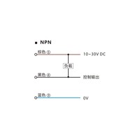 DEUZE PDH04SK15N1 IP65 Sensor Fotoelektrik Optik Jarak Deteksi 2-15mm 10~30V DC PNP NO/NC dengan Lampu Merah Tipe Proximity