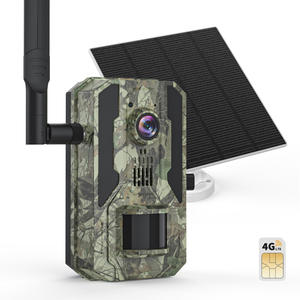 Ringsee 4G açık gözetim avcılık kamera WIFI güneş 1080P gece görüş PIR hareket algılama Trail avcılık kamera - Product Image 1