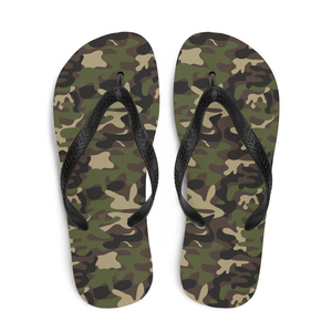 2024 <strong>Custom</strong> Camouflage Comfortable Footwear Thong Sandals Woman Men Beach Bathroom Shower Slippers <strong>Flip</strong> <strong>Flops</strong> - Product Image 1