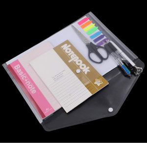 Rõ Ràng Phong Bì Nhựa Tái Sử Dụng Với Snap Đóng Cửa Tài Liệu Nhựa PP A4 - Product Image 4