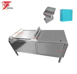 Automatic bar soap cutting slicing machine small handmade soap bar cutter machine soap bar making machine