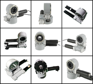 小型ソーラートラッカー用の24VDCモーターを備えた2軸Svh3旋回ドライブ - Product Image 2