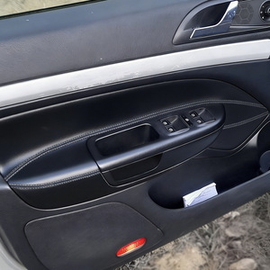 Panel de Puerta de Cuero para Skoda Octavia 96-04, Cubierta Decorativa Delantera de Microfibra Auténtica - Product Image 2
