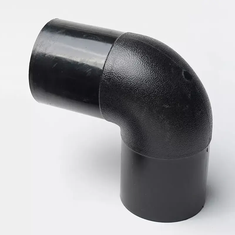 DN355 SDR11 SDR17 RTS new arrival weld pipe fittings hdpe Butt Fusion 90 degree elbow
