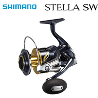 Moulinet de Pêche 100 % Original SHIMANO STELLA SW pour Eau de Mer 4000-14000 – Roue d'Endurance Fabriquée au Japon