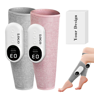 Heated <b>Vibration</b> Leg and Foot Massager Wireless Portable Leg Compression Massager Travel Foot and Calf Massager for Circulation - Product Image 1
