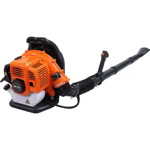 Chuyên Nghiệp Vườn Gas Powered 52cc 2-Stoke Làm Mát Không Khí Xăng Ba Lô Máy Thổi Khí Lá Blower