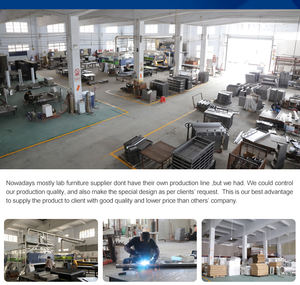 Equipo de banco de trabajo de Laboratorio de Biología multifuncional de aluminio certificado CE personalizado para taller almacén uso escuela - Product Image 6