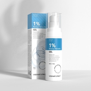 Private Label 30ML 1% <strong>Benzoyl</strong> <strong>Peroxide</strong> Gel Moisturizing Anti-Wrinkle Oil Control Spot Solution For Face Acne Whitening Facial - Product Image 1