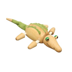 Juego de Animales de la Selva de Madera en Miniatura de Color Personalizado, Figuras de Animales Salvajes para Aprendizaje y Recuerdos de Fiesta - Product Image 3