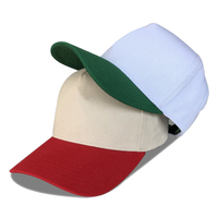 Casquette de baseball en coton personnalisée unisexe à 5 panneaux Casquette de sport vintage avec logo brodé et couleur contrastée Cool Gorras Design