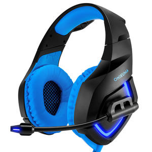 Auriculares <span class=keywords><strong>ONIKUMA</strong></span> <span class=keywords><strong>K1B</strong></span> para juegos de ordenador montados con auriculares con cable emisor de luz para PS4 2017 - Product Image 4