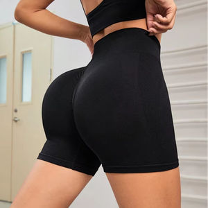 Pantaloncini da Fitness Yoga a vita alta ad asciugatura rapida da donna abbigliamento sportivo da allenamento sportivo a vita alta taglie forti Sexy - Product Image 1