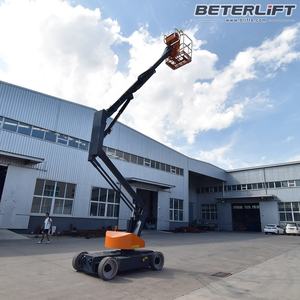 4x4x4 JLG <span class=keywords><strong>Genie</strong></span> 21m 32m 38m Elevador telescópico portátil hidráulico diesel do crescimento do mini elevador elétrico para a construção - Product Image 1