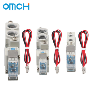 Válvula Solenoide de <span class=keywords><strong>5</strong></span> Puertos y <span class=keywords><strong>2</strong></span> Vías Tipo <span class=keywords><strong>SMC</strong></span> de Alta Calidad SY3120 SY5120 SY7120-4LZD/5LZD/6LZD Normalmente Cerrada con Piloto Interno para Automatización - Product Image 3