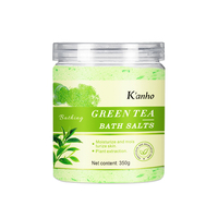 Sel de Bain 350g à l'Extrait Végétal Hydratant et Nourrissant pour Spa, Bain Relaxant Coco, Escargot, Amande, Gingembre, Lavande, Soin Non Irritant pour la Peau