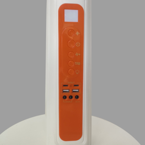 Ventilateur de sol FS-888 18 pouces avec télécommande, <span class=keywords><strong>prend</strong></span> en charge la charge solaire CA/CC et 12 réglages de vitesse - Product Image 3