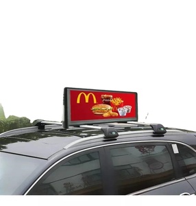 Taxi <span class=keywords><strong>Top</strong></span> P2.5/P3/P4/P5 LED-Werbe display Auto Oben montierte LED-Anzeige - Product Image 1