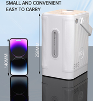 Machine d'inhalation d'hydrogène électrique portable 225 ml pour usage domestique, inhalateur de santé pur avec concentration de 2000 ppb, qualité médicale