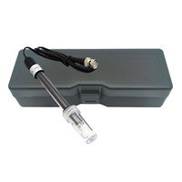 Sonde pH DJS-10, électrode pH, sonde de capteur de pH avec connecteur BNC pour pH-mètre universel, aquariums, hydroponie, laboratoire
