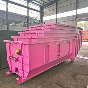 Contenedor de Basura con Gancho de Elevación Tipo Bañera de 20 Yardas, Contenedor de Basura con Gancho de Cable, Certificado CE, Material Q235/Q345, <span class=keywords><strong>DUOJIN</strong></span> XS-128 - Product Image 3