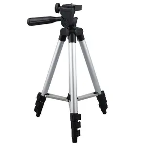 Hợp kim nhôm đứng 60 inch có thể điều chỉnh máy ảnh tripod, 150cm Tripod