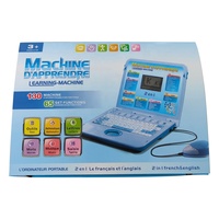 Ordinateur portable éducatif pour enfants avec écran LED bilingue anglais-français