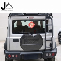 Cache-roue de secours arrière en fibre de carbone pour Suzuki Jimny, accessoires extérieurs 2018+3, capuchon de décoration pour trou de hayon 5 portes JB64 JB74