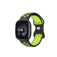 Correa de Reloj Deportiva de Silicona Transpirable Win-Win con Cierre de Mariposa para Fitbit Versa 4 3 Sense 2