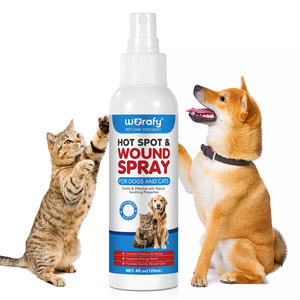 Worafy Offre Spéciale 120ml chiens chats cicatrisation des plaies points chauds <span class=keywords><strong>Spray</strong></span> réparation des plaies <span class=keywords><strong>Spray</strong></span> <span class=keywords><strong>pour</strong></span> animaux de compagnie soulagement des allergies - Product Image 2