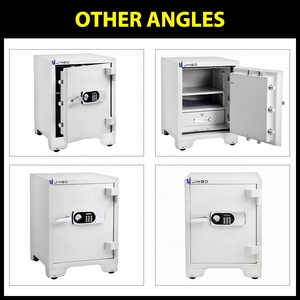 カスタム<span class=keywords><strong>2</strong></span>時間耐火金庫フォート盗難ジュエリー耐火金庫スチールホームデポジットセキュリティマネー耐火金庫 - Product Image 2