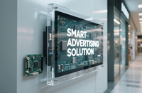 Papan Pengontrol Iklan Video ZXFELEC Mengintegrasikan Modul Komunikasi WiFi BLE 4G/5G LTE Mendukung Kontrol UART Eksternal