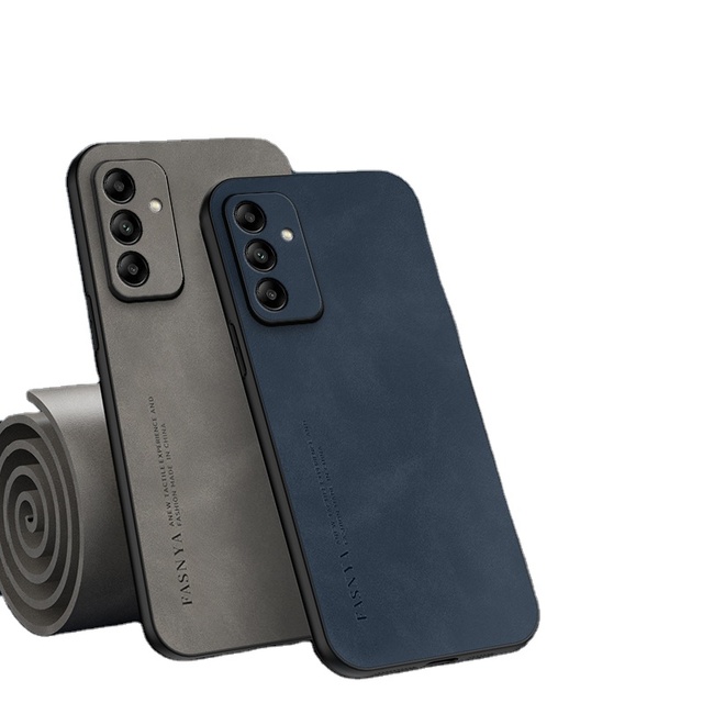 Slim Leather Design Phone Case for Samsung A05 A05S Back Cover Cases
