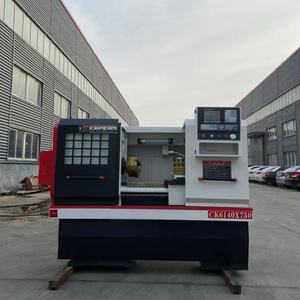 Độ chính xác cao GSK máy tiện ngang ck6140 nhà máy giá thấp 220V nhiệm vụ ánh sáng cho chế biến kim loại CE chứng nhận fanuc Siemens - Product Image 1