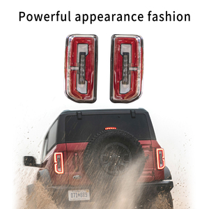 Accesorios originales de luz de coche, luz trasera Led automática, luces traseras de brillo, lámpara trasera, faro trasero para <span class=keywords><strong>Ford</strong></span> <span class=keywords><strong>Bronco</strong></span> 2022 2023 2024 - Product Image 3