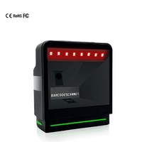 Escáner de Código de Barras de Escritorio con Cable USB SHUNQI, Cable de 1.8m, CMOS 1D 2D, para Mostradores de Caja de Tiendas con Alto Tráfico