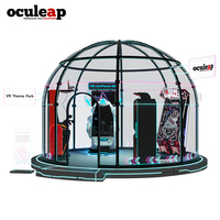 Parc à thème VR compact personnalisable de 20 mètres carrés, salle de jeux de réalité virtuelle, aire de jeux intérieure pour enfants, machine de jeu de flipper 5D