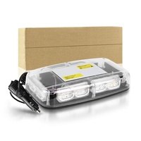 Camion ambre toit LED barre lumineuse clignotante d'urgence mini barre lumineuse d'avertissement magnétique pour véhicules de construction