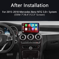 NTG5.0 5.1 Drahtloses CarPlay-Modul NTG4.5 4.7 Android Auto Box für Klasse A B C E S CLA GLC CLS GLS GLA GLE W176 W212 W204 W205