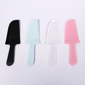 Coltello per torta nuziale monouso e Set di Server in plastica acrilico Cutter per feste tipo di posate - Product Image 5