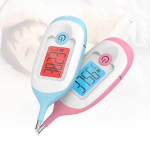 Vente en gros, thermomètres électroniques à température rectale pour bébé à lecture instantanée et à double échelle