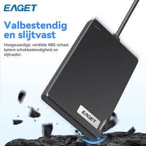 EAGET CG10-8 Disco Rigido Esterno Portatile con Logo Personalizzato OEM, Guscio in ABS, Disco Duro Externo <span class=keywords><strong>HDD</strong></span> per Laptop e PC - Product Image 6