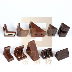Kinnet L-Shaped Plastic Corner Bracket 90 Degree Right Angle Support For Cabinet Shelf Fixing Durable Connector - Product Image 2