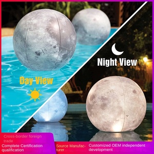 TianYi Tech Vente en gros de jouets lumineux LED en PVC en forme de lune et d'étoile, boule lumineuse <span class=keywords><strong>solaire</strong></span> télécommandée, gonflables publicitaires - Product Image 5