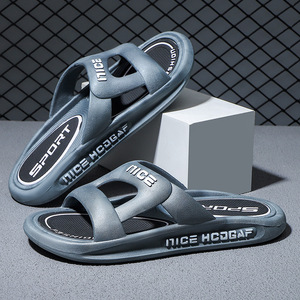 New Design Pvc Cushioning Home <strong>Slippers</strong> Non-Slip Sandals Summer Beach Thick Sole <strong>Slippers</strong> for Men Sandals - Product Image 4