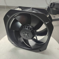 Ventilateur axial carré en aluminium de 225 mm pour le refroidissement des armoires électriques (vente en gros)