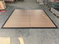 Panneau de sol de danse imperméable de haute qualité 20*24 pieds avec système Camlock pour fêtes et mariages